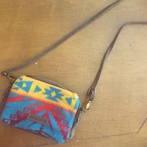 Pendleton crossbody bag colorful print